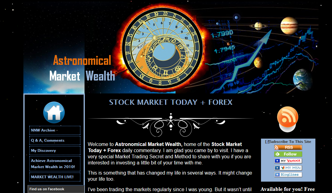 Astronomical Market Wealth